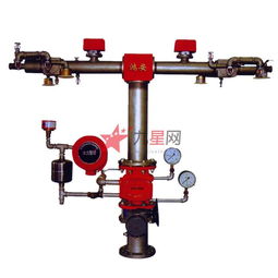 羅勝鴻安消防設(shè)備濕式報警器ZSFZ100 高效可靠的消防器材